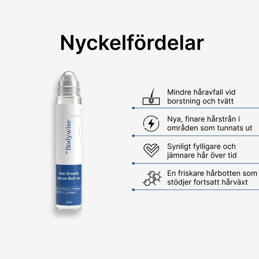 Hairroller - Från tunnare hår till synligt fylligare på 3 månader